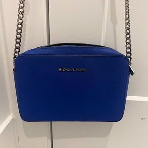 Michael Kors | Royal Blue Rectangular Crossbody Purse